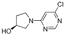 (S)-1-(6-Chloro-pyrimidin-4-yl)-pyrrolidin-3-ol CAS#: 1314354-92-1