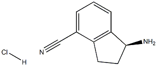 (S)-1-amino-2,3-dihydro-1H-indene-4-carbonitrile hydrochloride CAS#: 1306763-57-4