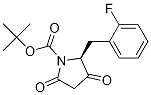 (S)-2-(2-Fluoro-benzyl)-3,5-dioxo-pyrrolidine-1-carboxylic acid tert-butyl ester CAS#: 1313710-28-9