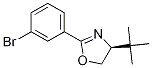(S)-2-(3-Bromophenyl)-4-t-butyl-4,5-dihydrooxazole CAS#: 1291790-28-7