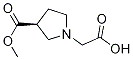(S)-2-(3-(Methoxycarbonyl)pyrrolidin-1-yl)acetic acid CAS#: 1292324-46-9