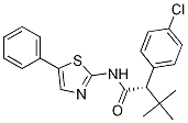 (S)-2-(4-chlorophenyl)-3,3-diMethyl-N-(5-phenylthiazol-2-yl)butanaMide CAS#: 1208552-99-1