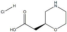 (S)-2-(morpholin-2-yl)acetic acid hydrochloride CAS#: 1352709-57-9