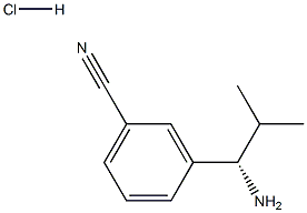 (S)-3-(1-AMino-2-Methylpropyl)benzonitrile hydrochloride CAS#: 1212188-96-9