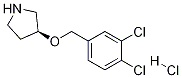 (S)-3-(3,4-Dichloro-benzyloxy)-pyrrolidine hydrochloride CAS#: 1289585-39-2