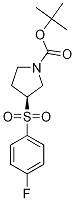 (S)-3-(4-Fluoro-benzenesulfonyl)-pyrrolidine-1-carboxylic acid tert-butyl ester CAS#: 1289585-25-6