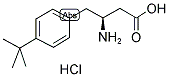 (S)-3-AMINO-4-(4-TERT-BUTYL-PHENYL)-BUTYRIC ACID HCL CAS#: 1217789-95-1