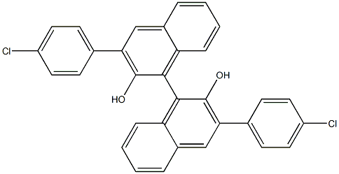(S)-3,3'-Bis(4-chlorophenyl)-[1,1'-binaphthalene]-2,2'-diol CAS#: 1204609-08-4