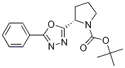 (S)-tert-butyl 2-(5-phenyl-1,3,4-oxadiazol-2-yl)pyrrolidine-1-carboxylate CAS#: 1201915-85-6