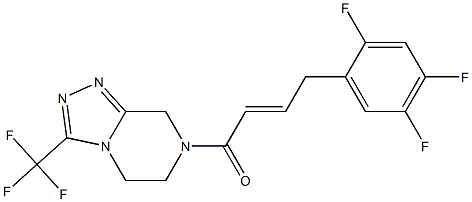 Sitagliptin DeaMino IMpurity 1 CAS#: 1253056-18-6