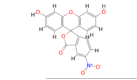 Structure of 5(6)-Nitrofluorescein CAS 78512-32-0