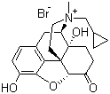 Structure of Methylnatrexone bromide CAS 73232-52-7