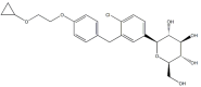 Structure of bexagliflozin CAS 1118567-05-7
