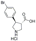 (TRANS)-4-(4-BROMO-PHENYL)-PYRROLIDINE-3-CARBOXYLIC ACID-HCL CAS#: 1217832-47-7