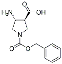 TRANS-4-AMINO-1-CBZ-PYRROLIDINE-3-CARBOXYLIC ACID CAS#: 1217812-46-8