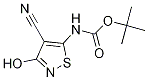 Tert-Butyl4-cyano-3-hydroxyisothiazol-5-ylcarbamate CAS#: 1207176-04-2