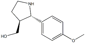 (Trans-2-(4-Methoxyphenyl)pyrrolidin-3-yl)methanol CAS#: 1245648-74-1