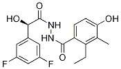 (alphaR)-3,5-Difluoro-alpha-hydroxybenzeneacetic acid 2-(2-ethyl-4-hydroxy-3-methylbenzoyl)hydrazide CAS#: 1184940-47-3