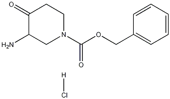 benzyl 3-amino-4-oxopiperidine-1-carboxylate hydrochloride CAS#: 1196145-01-3