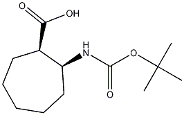 cis-2-Tert-butoxycarbonylamino-cycloheptanecarboxylic acid CAS#: 1212407-62-9