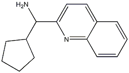 cyclopentyl(quinolin-2-yl)methanamine CAS#: 1159983-15-9