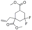 diMethyl 1-allyl-5,5-difluorocyclohexane-1,3-dicarboxylate CAS#: 1296114-58-3