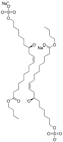 disodium 1-butyl (R)-12-oxido(sulphonatooxy)oleate CAS#: 71873-02-4