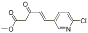 (e)-methyl 5-(6-chloropyridin-3-yl)-3-oxopent-4-enoate CAS#: 1233055-23-6