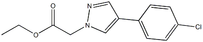 ethyl 2-(4-(4-chlorophenyl)-1H-pyrazol-1-yl)acetate CAS#: 1199773-60-8