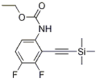 ethyl 3,4-difluoro-2-((triMethylsilyl)ethynyl)phenylcarbaMate CAS#: 1268052-96-5