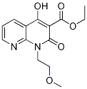 ethyl 4-hydroxy-1-(2-methoxyethyl)-2-oxo-1,2-dihydro-1,8-naphthyridine-3-carboxylate CAS#: 1253790-04-3