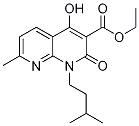 ethyl 4-hydroxy-1-isopentyl-7-methyl-2-oxo-1,2-dihydro-1,8-naphthyridine-3-carboxylate CAS#: 1253791-40-0