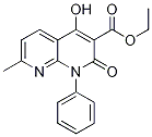 ethyl 4-hydroxy-7-methyl-2-oxo-1-phenyl-1,2-dihydro-1,8-naphthyridine-3-carboxylate CAS#: 1253791-02-4