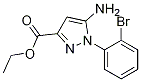 ethyl 5-amino-1-(2-bromophenyl)-1H-pyrazole-3-carboxylate CAS#: 1269294-14-5