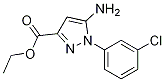ethyl 5-amino-1-(3-chlorophenyl)-1H-pyrazole-3-carboxylate CAS#: 1264047-21-3