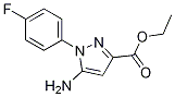 ethyl 5-amino-1-(4-fluorophenyl)-1H-pyrazole-3-carboxylate CAS#: 1264046-99-2