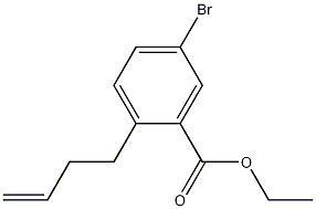 ethyl 5-bromo-2-(but-3-enyl)benzoate CAS#: 1131587-75-1