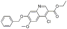 ethyl 7-(benzyloxy)-4-chloro-6-methoxyquinoline-3-carboxylate CAS#: 1197236-86-4