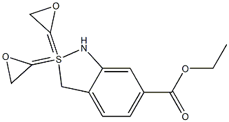 ethyl2,2-bis(oxidanylidene)-1,3-dihydro-2,1-benzothiazole-6-carboxylate CAS#: 1244949-64-1