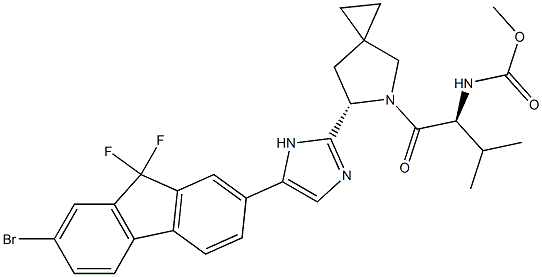 ledipasvir interMediate CAS#: 1256388-50-7