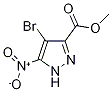 methyl 4-bromo-5-nitro-1H-pyrazole-3-carboxylate CAS#: 1187560-11-7