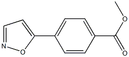 methyl 4-(isoxazol-5-yl)benzoate CAS#: 1196059-61-6