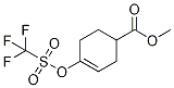 methyl 4-(trifluoromethylsulfonyloxy)cyclohex-3-enecarboxylate CAS#: 1245649-70-0
