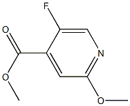 methyl 5-fluoro-2-methoxyisonicotinate CAS#: 1214346-01-6