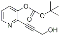 tert-Butyl 2-(3-hydroxyprop-1-ynyl)pyridin-3-yl-carbonate CAS#: 1142192-35-5