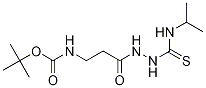 tert-Butyl 3-(2-(isopropylcarbamothioyl)hydrazinyl)-3-oxopropylcarbamate CAS#: 1359706-25-4