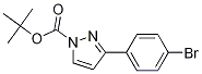 tert-Butyl 3-(4-bromophenyl)-1H-pyrazole-1-carboxylate CAS#: 1199773-38-0