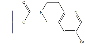 tert-Butyl 3-broMo-7,8-dihydro-1,6-naphthyridine-6(5H)-carboxylate CAS#: 1184950-48-8