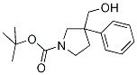 tert-Butyl 3-(hydroxymethyl)-3-phenylpyrrolidine-1-carboxylate CAS#: 1314394-67-6