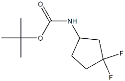 tert-Butyl (3,3-difluorocyclopentyl)carbaMate CAS#: 1215071-23-0